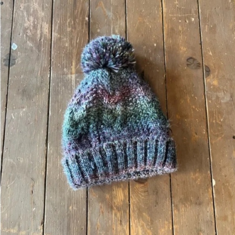 Cozy Knit Kids Beanie with Pom-Pom